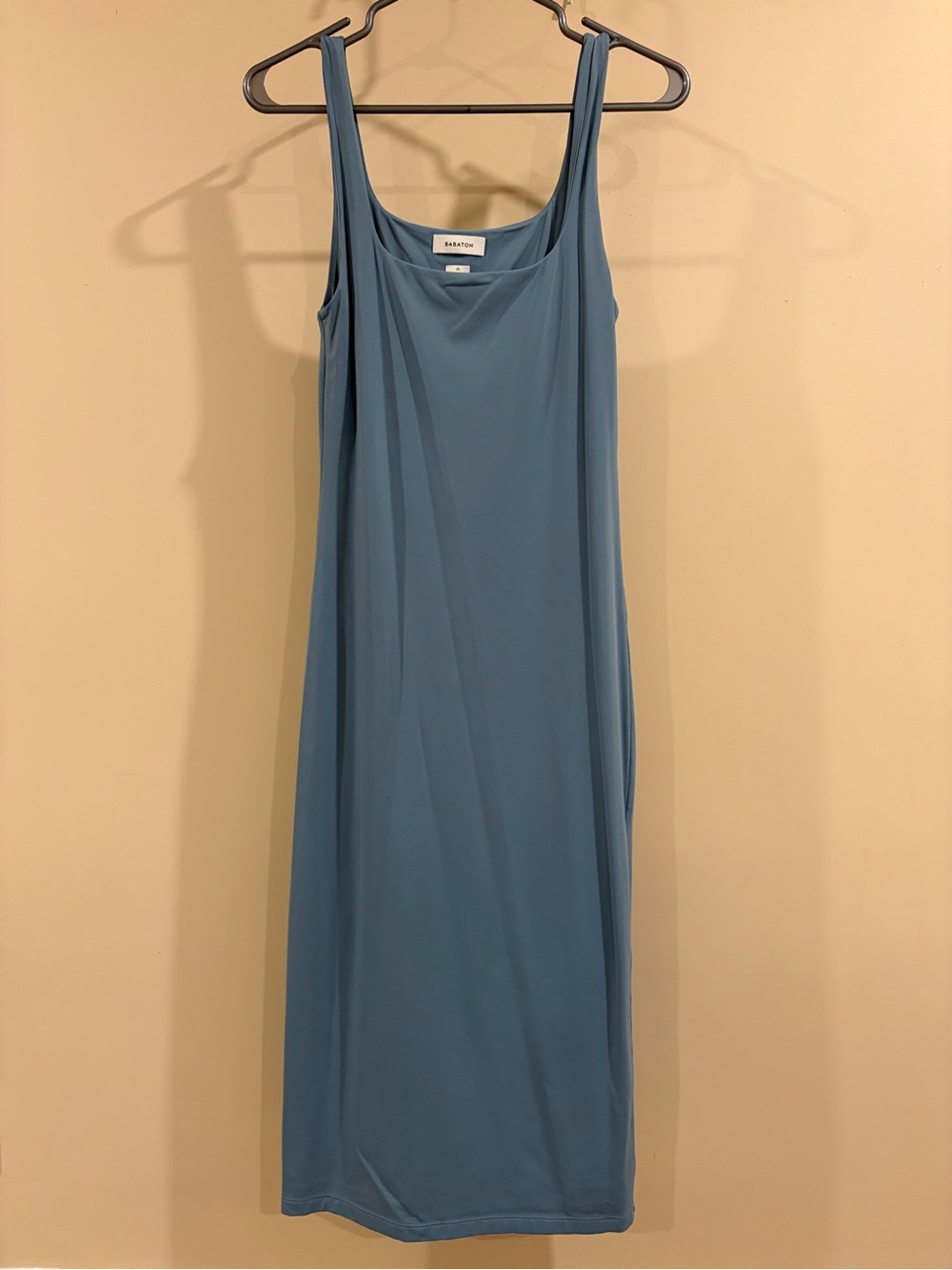 Babaton Contour Midi dress in Slate Blue